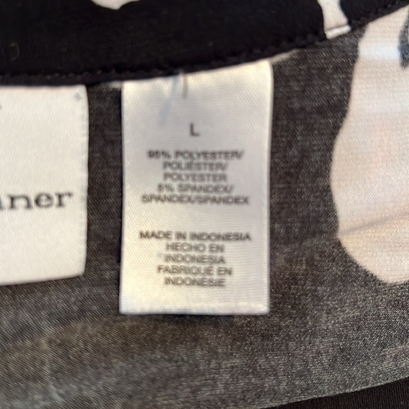 Alfred Dunner Floral Top Size Large - Picture 5 of 6